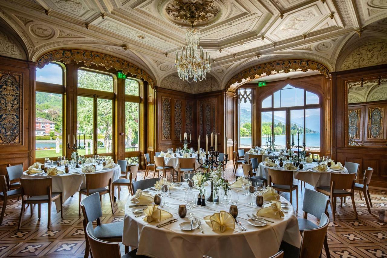 Schloss Schadau - Swiss Historic Hotel Thun Buitenkant foto