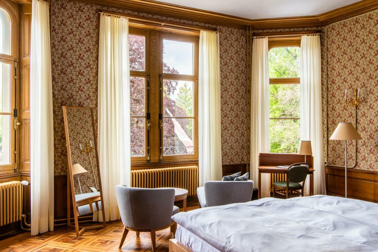Schloss Schadau - Swiss Historic Hotel Thun Buitenkant foto